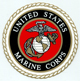 Decal: USMC Seal/Transparent Background